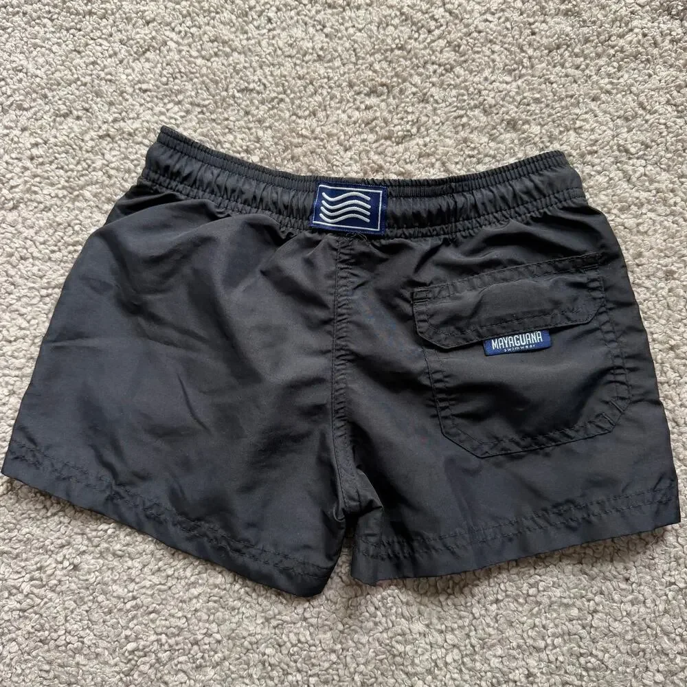 Mayaguana Boys Swimwear Moonlight Trunks Black Size 8/10